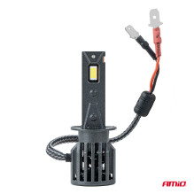 Żarówki samochodowe LED F25 SILVER FULL CANBUS 54W H1 12V 24V AMIO-04701