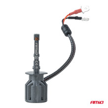 Żarówki samochodowe LED F25 SILVER FULL CANBUS 54W H1 12V 24V AMIO-04701