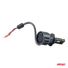 Żarówki samochodowe LED F25 SILVER FULL CANBUS 52W H3 12V 24V AMIO-04702