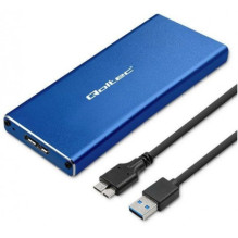 Qoltec 51832 Enclosure M.2 SDD SATA NGFF USB 3.0