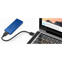 Qoltec 51832 Korpusas M.2 SDD SATA NGFF USB 3.0