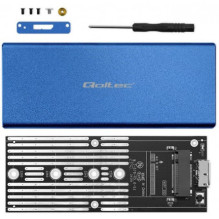 Qoltec 51832 Enclosure M.2 SDD SATA NGFF USB 3.0
