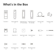 Imou DB60 Kit Wireless doorbell Black