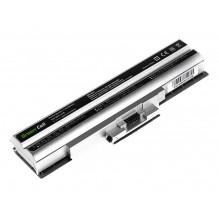 Green Cell VGP-BPS13, VGP-BPS21A, VGP-BPS21B, skirtas Sony Vaio VGN-FW PCG-31311M 3C1M 81112M 81212M (sidabrinė)