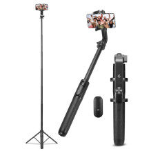 Spigen S560W Bluetooth selfie stick with tripod - black