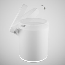 SBS 2-in-1 belaidė magnetinė įkrovimo stotelė – balta