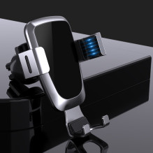 RETURNED ITEM Gravity smartphone car holder, black air vent grille (YC08)