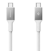 Spigen Essential EB10015CC USB-C / USB-C 100W 150cm Cable - White
