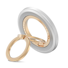 „Tech-Protect MMR700 Lamano MagSafe“ magnetinis telefono laikiklis – pilkos ir auksinės spalvos