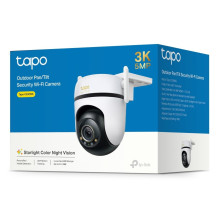 TP-Link Outdoor Pan / Tilt Security Wi-Fi Camera SPEC: 3K 5MP (2880x1620), 2.4 GHz, 2 × External Antennas, 1 × Ethernet 