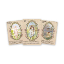 Kortų Rinkinys - Fėjos Seserys 33 Kortų Vadovas 13x10x3.2 cm 285 g