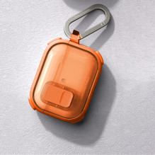 AmazingThing Titan Pro Mag Case Clear for AirPods Pro 3 - Orange