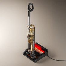 UWANT D600 upright vacuum cleaner with wet and dry mopping function - black