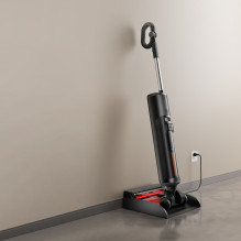 UWANT D600 vertikalus dulkių siurblys su šlapio ir sauso valymo funkcija - juodas