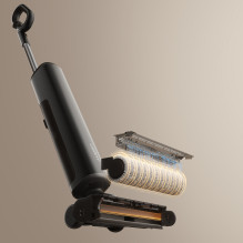 UWANT D600 vertikalus dulkių siurblys su šlapio ir sauso valymo funkcija - juodas