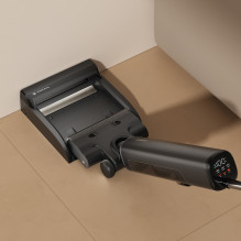 UWANT D600 vertikalus dulkių siurblys su šlapio ir sauso valymo funkcija - juodas