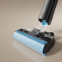 UWANT D600 upright vacuum cleaner with wet and dry mopping function - black