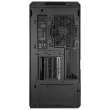 Korpusas, LIAN LI, ATX / micro ATX / EATX / SSI EEB, Juodas, Midi Tower, LAN217X, G99.LAN217X.00
