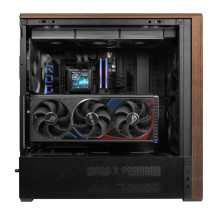 Case, LIAN LI, ATX / micro ATX / EATX / SSI EEB, Black, Midi Tower, LAN217X, G99.LAN217X.00