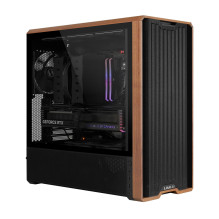 Korpusas, LIAN LI, ATX / micro ATX / EATX / SSI EEB, Juodas, Midi Tower, LAN217X, G99.LAN217X.00