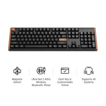 KEYBOARD WRL K10 HE SPECIAL ED / WHITE K10H-Q1 KEYCHRON