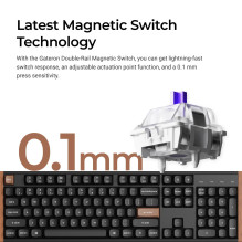 Klaviatūra WRL K10 HE SPECIAL ED / BALTA K10H-Q1 KEYCHRON