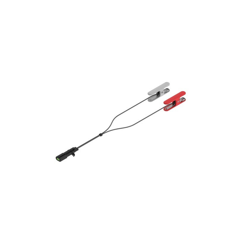 DEFA 12V przewód z testerem i zaciskami klem