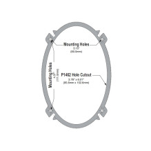 „Rockford Fosgate P1462“ – dvipusiai garsiakalbiai