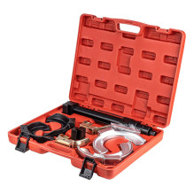 Spring compressor and fork spring extractors in the AMIO-04764 set