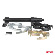 Spring compressor and fork spring extractors in the AMIO-04764 set