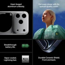 Apple iPhone 17 Pro 1TB tamsiai mėlynas