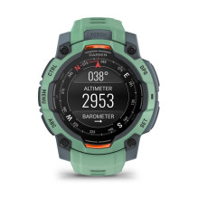 Garmin Instinct 3 AMOLED 3.05 cm (1.2") 45 mm Digital 390 x 390 pixels Touchscreen Green GPS (satellite)