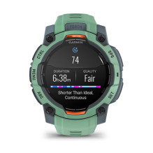 Garmin Instinct 3 AMOLED 3.05 cm (1.2") 45 mm Digital 390 x 390 pixels Touchscreen Green GPS (satellite)