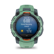 Garmin Instinct 3 AMOLED 3.05 cm (1.2") 45 mm Digital 390 x 390 pixels Touchscreen Green GPS (satellite)