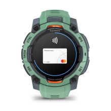 Garmin Instinct 3 AMOLED 3.05 cm (1.2") 45 mm Digital 390 x 390 pixels Touchscreen Green GPS (satellite)