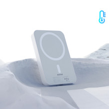 Dudao K26 Power Bank 10000mAh 20W USB-A / USB-C / MagSafe - White