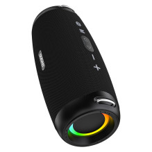 Dudao Y21Pro Wireless Speaker with RGB Backlight Bluetooth 5.3 - Black