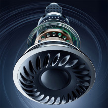 Dudao Y20 Wireless Speaker with Magnetic Mount Bluetooth 5.3 - Black