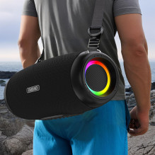 Dudao Y21Pro Wireless Speaker with RGB Backlight Bluetooth 5.3 - Black
