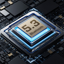 „Dudao Y21Pro“ belaidė kolonėlė su RGB foniniu apšvietimu, „Bluetooth 5.3“ – juoda