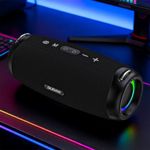 Dudao Y21Pro Wireless Speaker with RGB Backlight Bluetooth 5.3 - Black