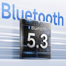 „Dudao Y22“ belaidė kolonėlė su RGB foniniu apšvietimu, „Bluetooth 5.3“ – juoda