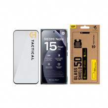 Tactical Glass Shield 5D for Xiaomi Redmi Note 15 Pro+ Black