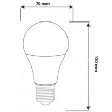 Visional LED Fito lamp E27 for plants and seedlings 12W, 120°, IP20