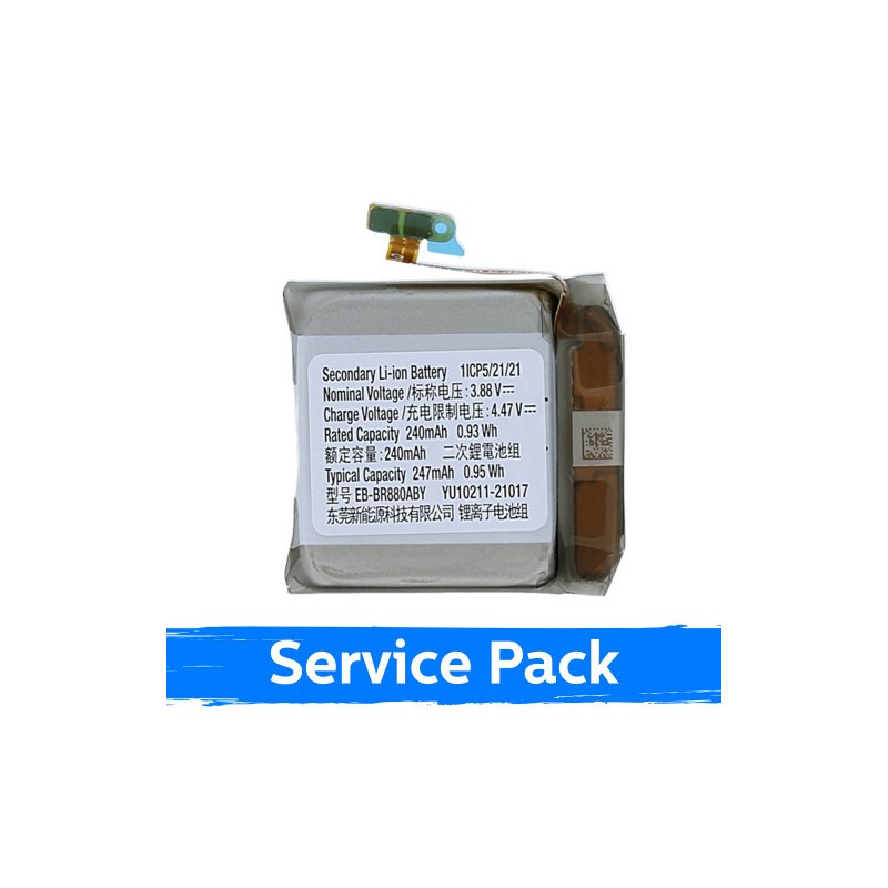 Akumuliatorius skirtas Samsung R880 Watch 4 Classic 42mm EB-BR880ABY (Service Pack)