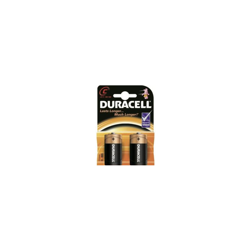 Duracell C2 Basic Alkaline LR14 2 pack