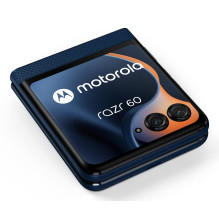 „Motorola RAZR 60“ 17,5 cm (6,9 colio) dviejų SIM kortelių „Android 15“ 5G USB C tipo 8 GB 256 GB 4500 mAh Mėlynas
