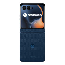 „Motorola RAZR 60“ 17,5 cm (6,9 colio) dviejų SIM kortelių „Android 15“ 5G USB C tipo 8 GB 256 GB 4500 mAh Mėlynas