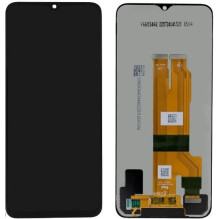 Ekranas Realme 9i 5G / 10 5G / 10S 5G su lietimui jautriu stikliuku Black ORG