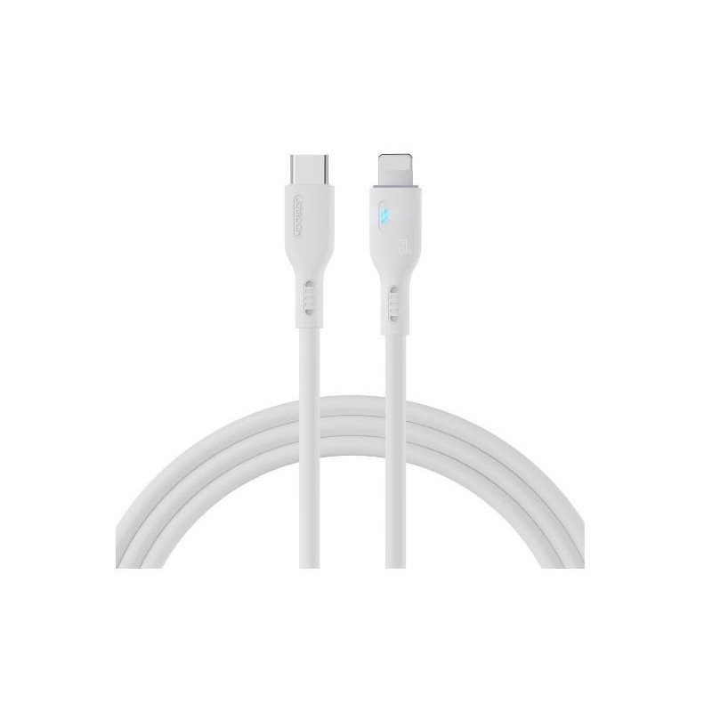 USB kabelis JOYROOM (S-CL020A13) "USB-C (Type-C) to Lightning Cable" (20W) 2m baltas